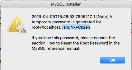 macos MySQL Server Install